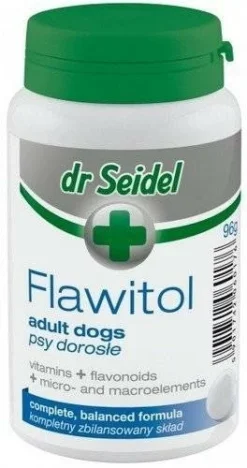 Laboratoire DermaPharm Dr Seidel Flawitol Pour Chiens Adultes 200 Comprimés