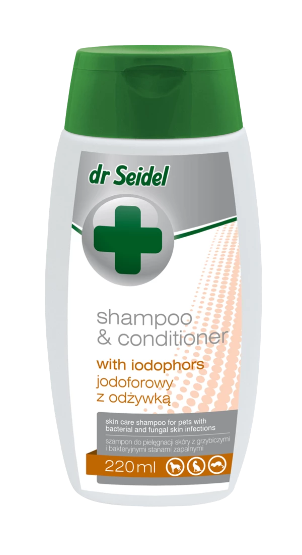 Laboratoire DermaPharm Dr Seidel Iodophore ShampooingConditionneur 220ml 1 Laboratoire DermaPharm Dr Seidel Iodophore ShampooingConditionneur 220ml