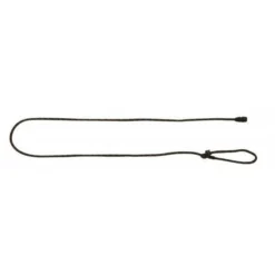 Laisse KERBL GoLeyGo Avec Adaptateur, Brun, 12mm X 140-200cm, M, Max.15kg