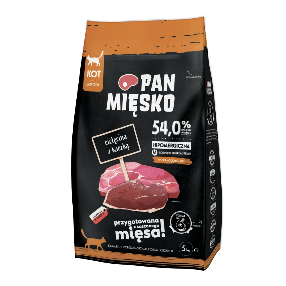 MONEY Veau Au Canard M 5kg Pour Chats 1 MONEY Veau Au Canard M 5kg Pour Chats