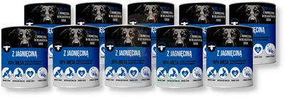 Mr.BIG Morceaux En Sauce à L'agneau 10x400g Pour Chiens 1 Mr.BIG Morceaux En Sauce à L'agneau 10x400g Pour Chiens