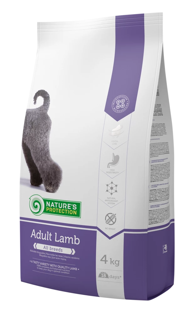 Nature's Protection Lamb Adult All Breeds 4kg 2 Nature's Protection Lamb Adult All Breeds 4kg – Image 2