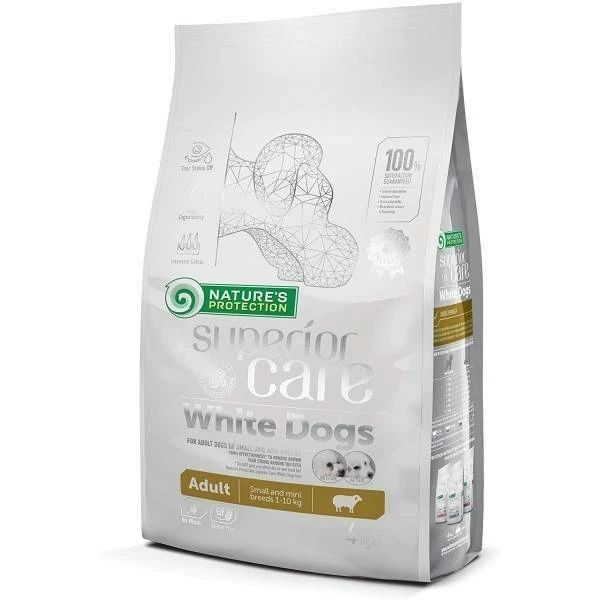 Nature’s Protection Superior Care White Dogs Adult Small Breeds With Lamb 4kg+ Barre D'aliments Pour Chiens Premium Hektor à La Volaille 900g Gratuit 2 Nature’s Protection Superior Care White Dogs Adult Small Breeds With Lamb 4kg+ Barre D'aliments Pour Chiens Premium Hektor à La Volaille 900g Gratuit – Image 2