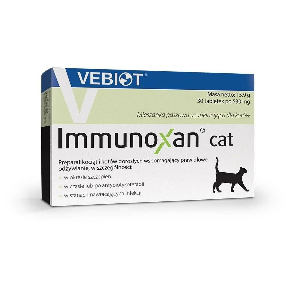 Nutrifarm Sp. Z O.o. Vebiot Immunoxan Cat 30 Comprimés 1 Nutrifarm Sp. Z O.o. Vebiot Immunoxan Cat 30 Comprimés