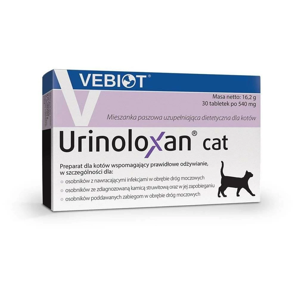 Nutrifarm Sp. Z O.o. Vebiot Urinoloxan Chat 30 Comprimés 1 Nutrifarm Sp. Z O.o. Vebiot Urinoloxan Chat 30 Comprimés