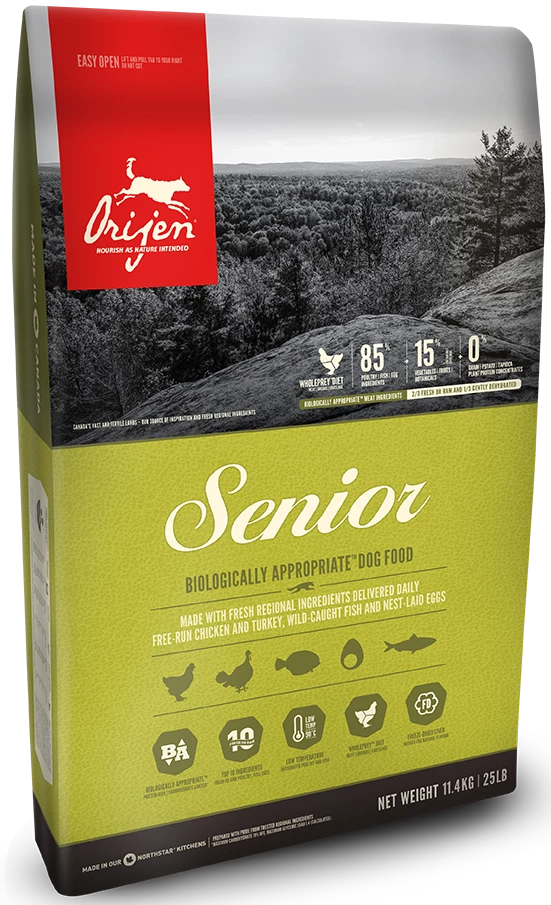 ORIJEN Chien Senior 11,4kg 1 ORIJEN Chien Senior 11,4kg