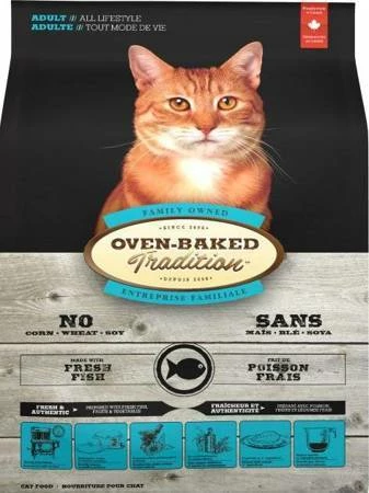 Oven Baked Tradition Cat Food Adults Of All Life Style With Fish Au Poisson 2,27kg 1 Oven Baked Tradition Cat Food Adults Of All Life Style With Fish Au Poisson 2,27kg