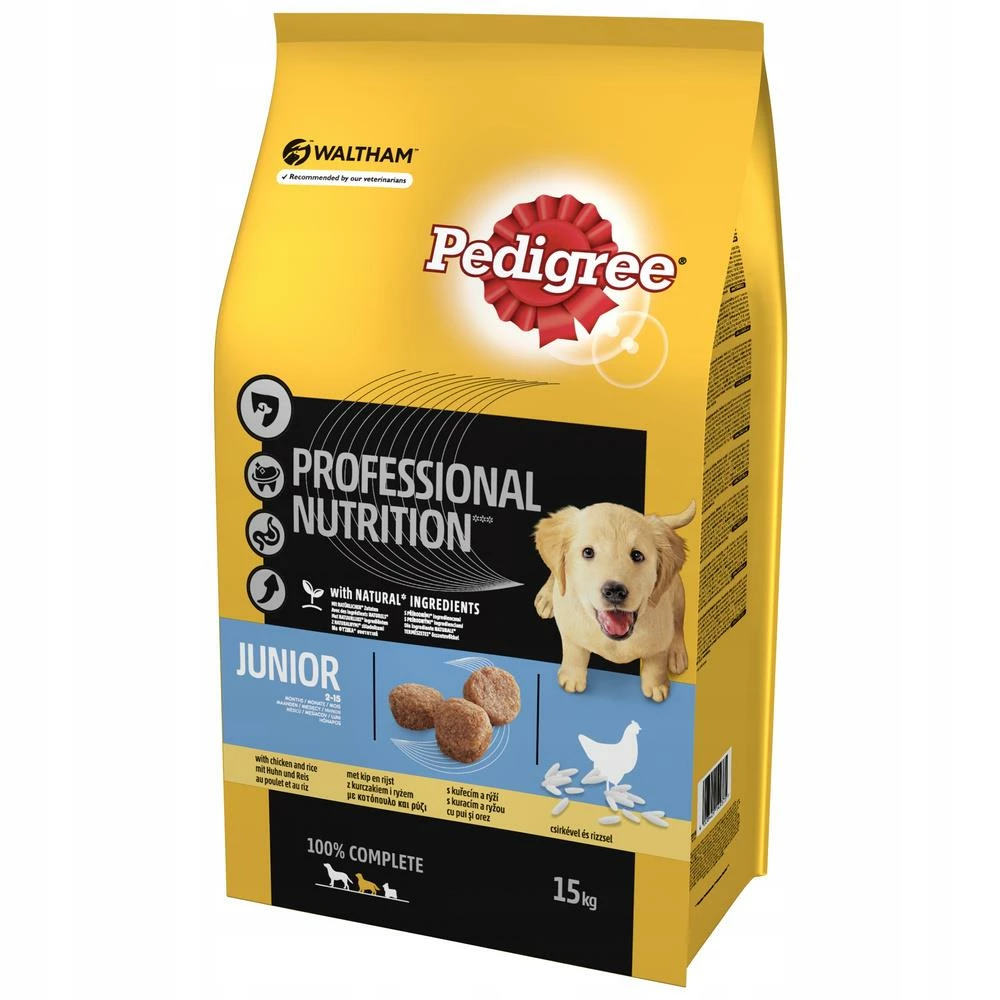 PEDIGREE Junior Professional Nutrition Poulet 15kg 1 PEDIGREE Junior Professional Nutrition Poulet 15kg