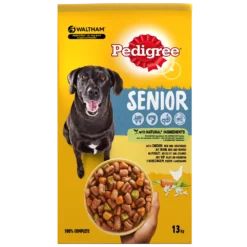 PEDIGREE Senior 13kg - Croquettes Pour Chien Avec Du Poulet