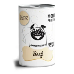 PEPE MONO PROTEIN Boeuf 5x400g+1 GRATIS !!! -Zooart Elegant Boutique fre pl PEPE MONO PROTEIN Boeuf 400g 26580 1