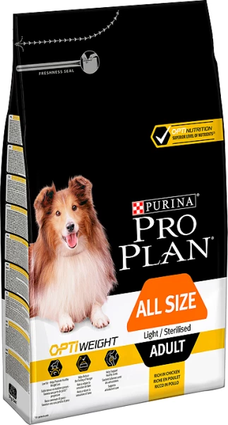 PURINA PRO PLAN PRO PLAN Light Sterilised All Sizes Croquettes Pour Chiens Adultes Riches En Poulet 14kg 2 PURINA PRO PLAN PRO PLAN Light Sterilised All Sizes Croquettes Pour Chiens Adultes Riches En Poulet 14kg – Image 2