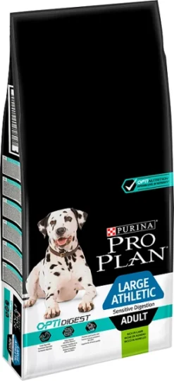 PURINA PRO PLAN PRO PLAN Sensitive Digestion Large Athletic Adult Croquettes Pour Chiens Riches En Agneau 14kg -Zooart Elegant Boutique fre pl PRO PLAN Sensitive Digestion Large Athletic Adult Croquettes pour chiens riches en agneau 14kg 9144 1