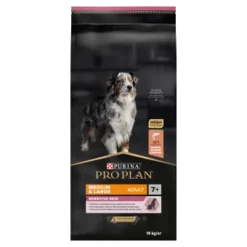 PURINA PRO PLAN PRO PLAN Sensitive Skin Croquettes Pour Chien Adulte Medium & Large Riches En Saumon 14kg + Surprise Gratuite Pour Chien