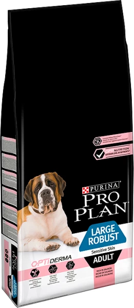 PURINA PRO PLAN PRO PLAN Sensitive Skin Large Robust Adult Croquettes Pour Chien Riches En Saumon 14kg 2 PURINA PRO PLAN PRO PLAN Sensitive Skin Large Robust Adult Croquettes Pour Chien Riches En Saumon 14kg – Image 2