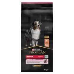 PURINA PRO PLAN PRO PLAN Sensitive Skin Medium Adult Croquettes Pour Chien Riches En Saumon 14kg