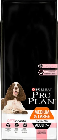 PURINA PRO PLAN PRO PLAN Sensitive Skin Medium & Large Adult Croquettes Riches En Saumon 14kg -Zooart Elegant Boutique fre pl PRO PLAN Sensitive Skin Medium Large Adult croquettes riches en saumon 14kg 8521 2