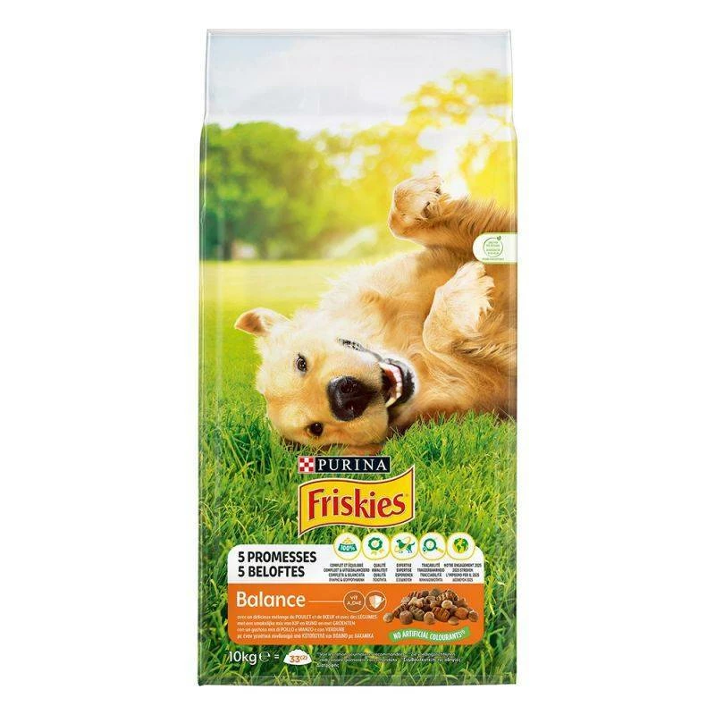 PURINA Friskies Balance Poulet Aux Légumes 15kg 1 PURINA Friskies Balance Poulet Aux Légumes 15kg
