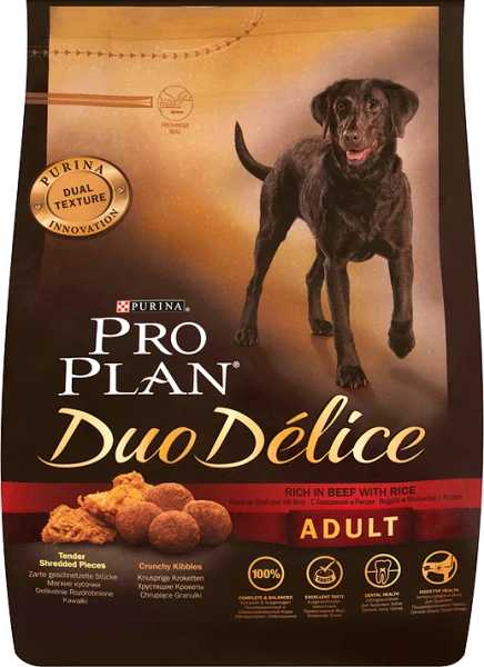 PURINA Pro Plan Adult Duo Delice Beef & Rice 10kg + Suprise Gratuite Pour Votre Chien 2 PURINA Pro Plan Adult Duo Delice Beef & Rice 10kg + Suprise Gratuite Pour Votre Chien – Image 2