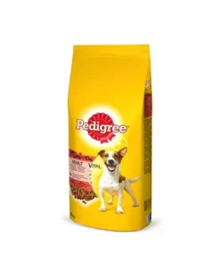 Pedigree Croquettes Pour Petits Chiens Adultes Avec Boeuf Et Légumes 12kg