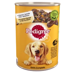 Pedigree Nourriture Humide Pour Chiens Adultes Avec Poulet Et Légumes En Gelée 6 X 400g -Zooart Elegant Boutique fre pl Pedigree Nourriture humide pour chiens adultes avec poulet et legumes en gelee 400g 9633 1 1