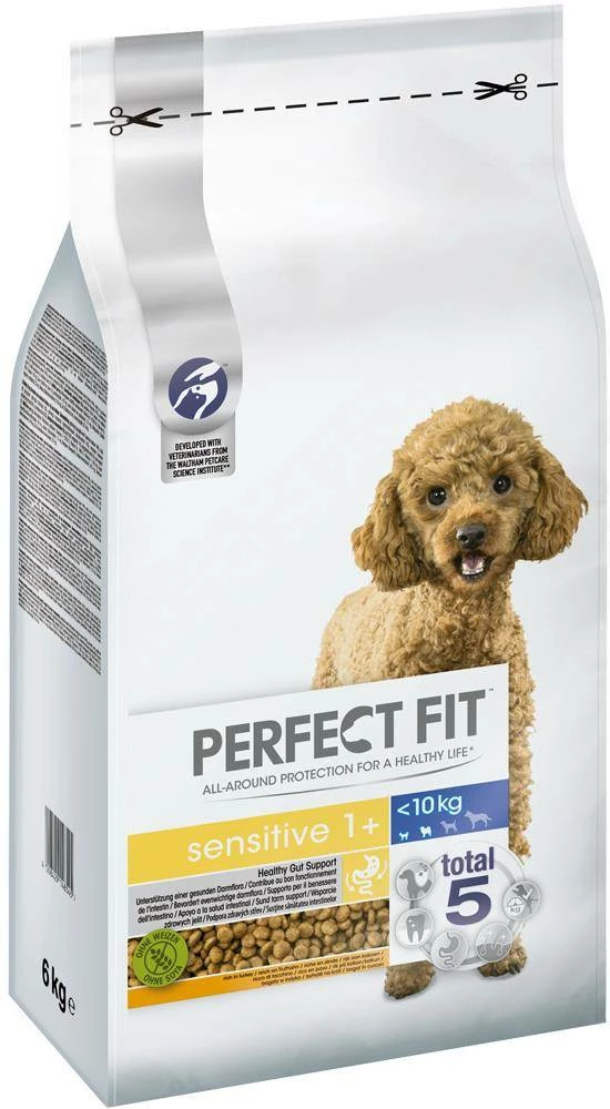 Perfect Fit™ - Aliment Complet Sec Pour Chiens Adultes Sensibles De Petites Races, Riche En Dinde 6kg. 1 Perfect Fit™ - Aliment Complet Sec Pour Chiens Adultes Sensibles De Petites Races, Riche En Dinde 6kg.