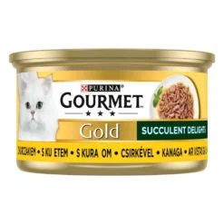 Purina Gourmet GOLD Succulent Delights Avec Du Poulet 85g X24