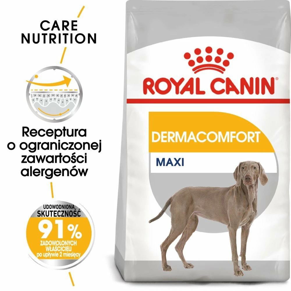 ROYAL CANIN CCN Maxi Dermacomfort 12kg Croquettes Pour Chiens Adultes, Grandes Races, à La Peau Sensible Et Sujette Aux Irritations. 2 ROYAL CANIN CCN Maxi Dermacomfort 12kg Croquettes Pour Chiens Adultes, Grandes Races, à La Peau Sensible Et Sujette Aux Irritations. – Image 2