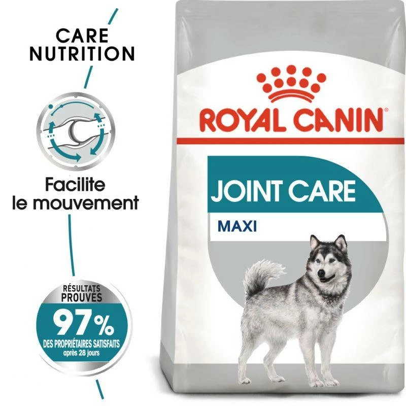 ROYAL CANIN CCN Maxi Joint Care 3kg + OVER ZOO Délicatesse 100g Gratuit 1 ROYAL CANIN CCN Maxi Joint Care 3kg + OVER ZOO Délicatesse 100g Gratuit