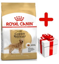 ROYAL CANIN Golden Retriever Adult 12kg + Surprise Pour Votre Chien GRATUITES !
