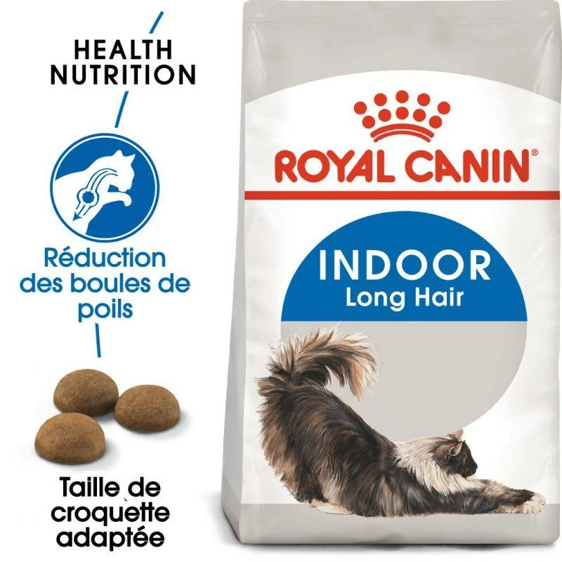 ROYAL CANIN Indoor Long Hair 2kg 2 ROYAL CANIN Indoor Long Hair 2kg – Image 2