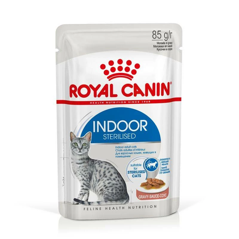 ROYAL CANIN Indoor Sterilised Sauce 12x85g 2 ROYAL CANIN Indoor Sterilised Sauce 12x85g – Image 2