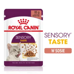 ROYAL CANIN Sensory Taste Nourriture Humide, Morceaux En Sauce 12x85g -Zooart Elegant Boutique fre pl ROYAL CANIN Sensory Taste nourriture humide morceaux en sauce 12x85g 25358 3