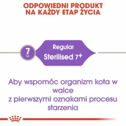 ROYAL CANIN Sterilised +7 8.9 Kg De Nourriture Sèche Pour Chats Adultes, De 7 à 12 Ans. 9 ROYAL CANIN Sterilised +7 8.9 Kg De Nourriture Sèche Pour Chats Adultes, De 7 à 12 Ans. -Zooart Elegant Boutique fre pl ROYAL CANIN Sterilised 7 8 9 kg de nourriture seche pour chats adultes de 7 a 12 ans 26118 4