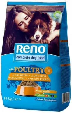 Reno Aliments Secs Pour Chiens Avec Poulet 10kg