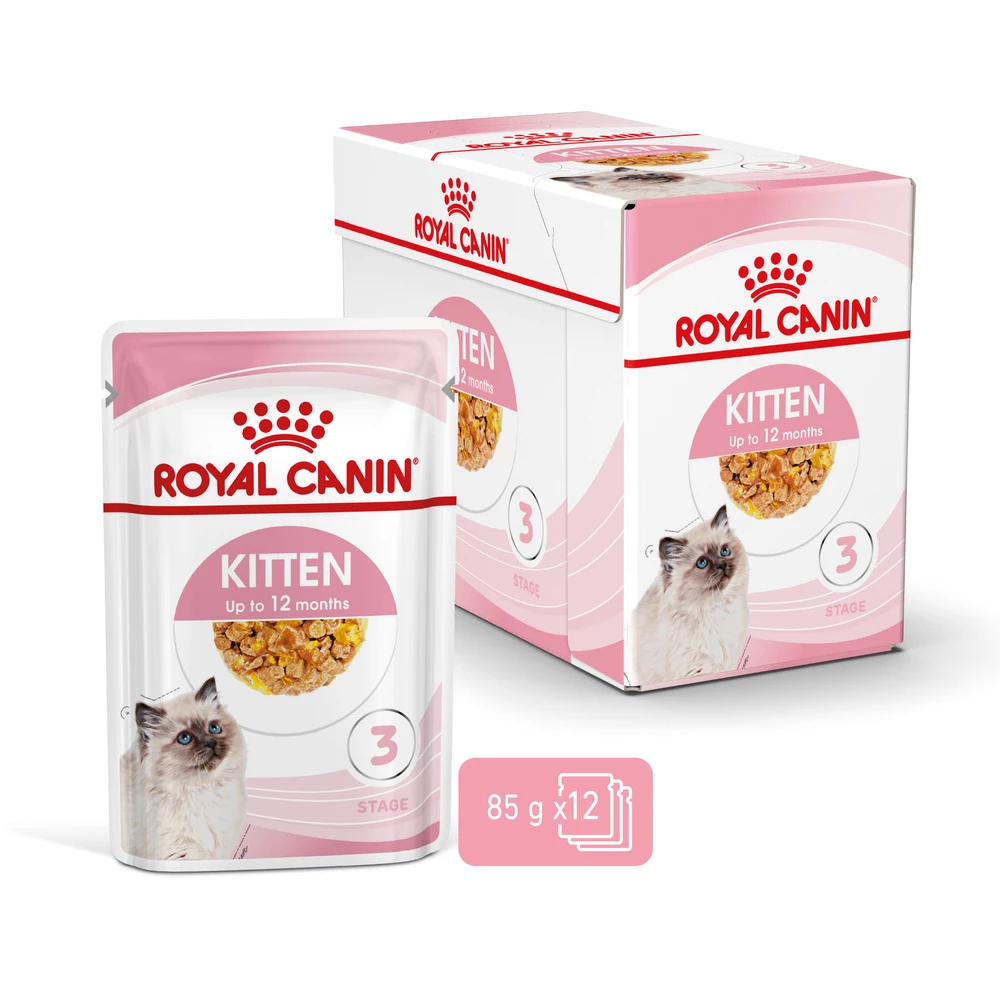 Royal Canin Kitten Instinctive En Gelée 12x85g 2 Royal Canin Kitten Instinctive En Gelée 12x85g – Image 2