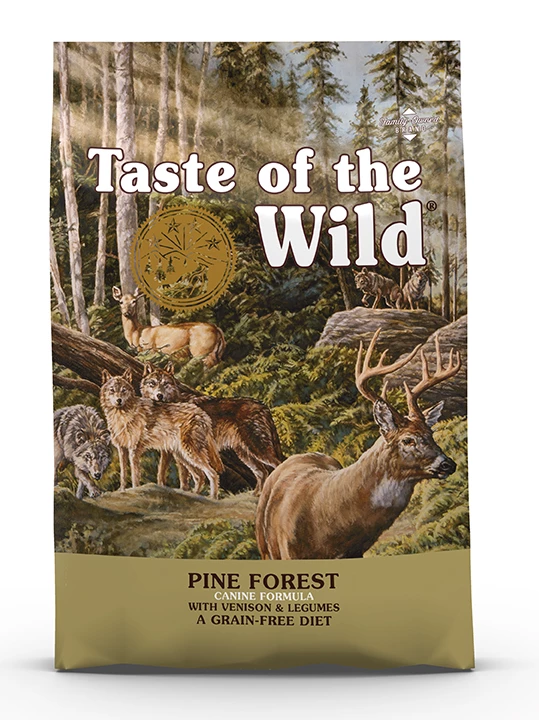 TASTE OF THE WILD Pine Forest Sans Céréales Au Cerf Pour Chien 12,2kg+Surprise Gratuite Pour Chien 1 TASTE OF THE WILD Pine Forest Sans Céréales Au Cerf Pour Chien 12,2kg+Surprise Gratuite Pour Chien