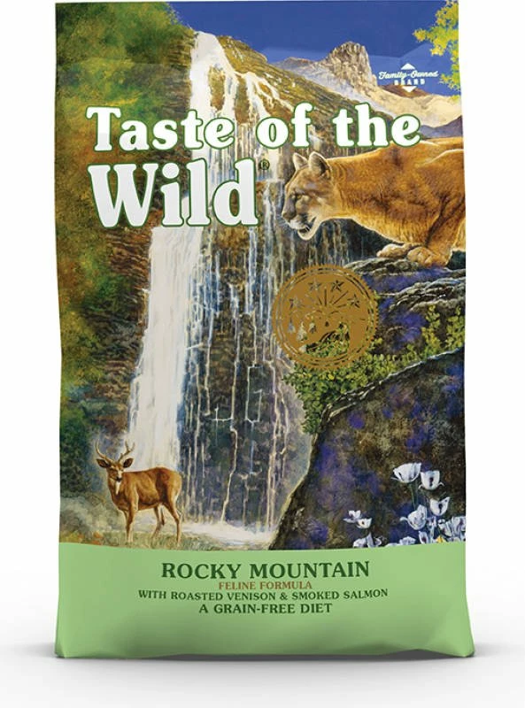 TASTE OF THE WILD Rocky Mountain Sans Céréales Pour Chat Et Chaton 2kg 1 TASTE OF THE WILD Rocky Mountain Sans Céréales Pour Chat Et Chaton 2kg