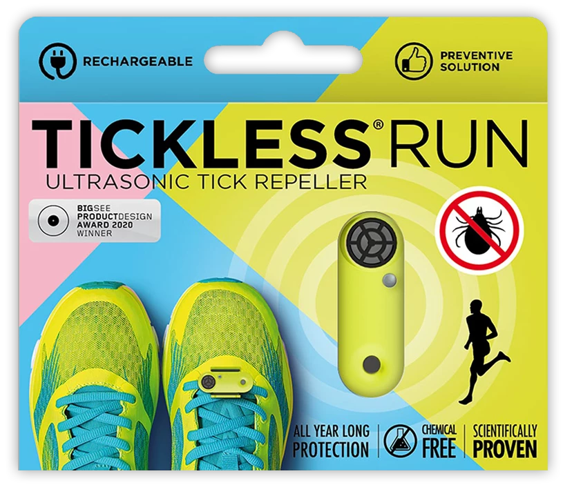 Tickless Run UV Jaune 1 Tickless Run UV Jaune