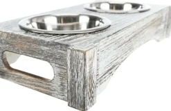 Trixie Ensemble De Bols En Bois/acier 36x7x19cm 7 Trixie Ensemble De Bols En Bois/acier 36x7x19cm -Zooart Elegant Boutique fre pl Trixie Ensemble de bols en bois acier 36x7x19cm 11695 3