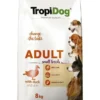 Tropidog Premium Adult Small Breeds Avec Canard Et Riz 8kg+Surprise Gratuite Pour Chien