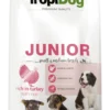 Tropidog Premium Junior Petites Et Moyennes Races Saumon Avec Riz 8kg