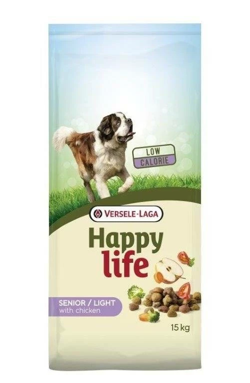 Versele-Laga Happy Life Light Senior Poulet 15kg 1 Versele-Laga Happy Life Light Senior Poulet 15kg