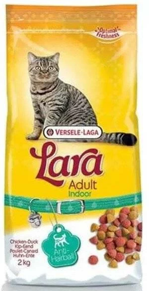 Versele-Laga Lara Adult Indoor Avec Poulet Et Dinde 2kg 1 Versele-Laga Lara Adult Indoor Avec Poulet Et Dinde 2kg
