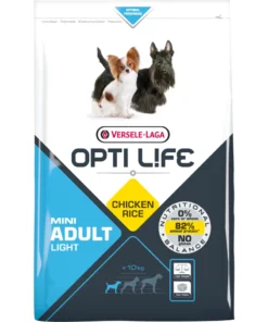 Versele-Laga Opti Life Adulte Light Mini Avec Poulet Et Riz 2.5kg