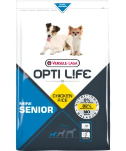 Versele-Laga Opti Life Senior Mini Avec Poulet Pour Petites Races De Plus De 7 Ans 2,5kg