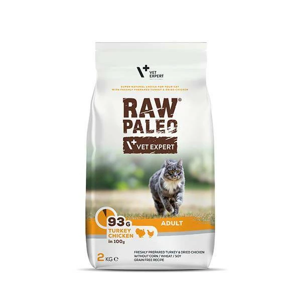 Vetexpert RAW PALEO ADULT CAT 2kg X2 1 Vetexpert RAW PALEO ADULT CAT 2kg X2