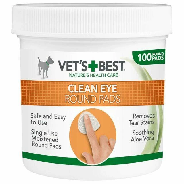 Vet's Best Nettoyeurs D'yeux 100pcs 1 Vet's Best Nettoyeurs D'yeux 100pcs