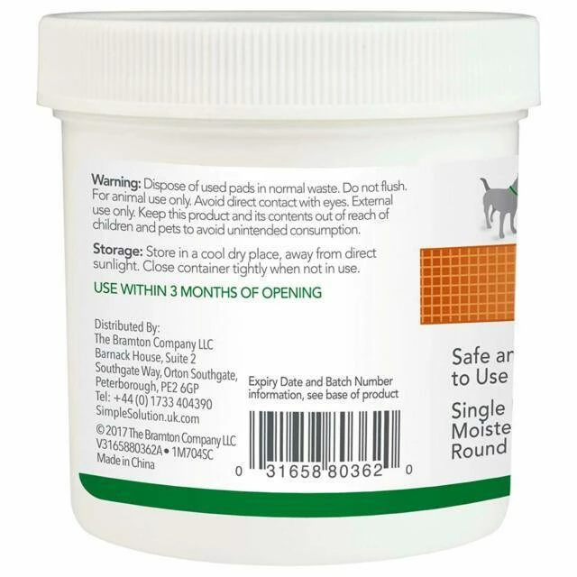 Vet's Best Nettoyeurs D'yeux 100pcs 2 Vet's Best Nettoyeurs D'yeux 100pcs – Image 2