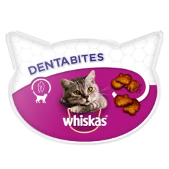 WHISKAS Dentabites Au Poulet - Une Friandise Dentaire Pour Les Chats 40g X 12 -Zooart Elegant Boutique fre pl WHISKAS Dentabites au poulet Une friandise dentaire pour les chats 40g 8716 1