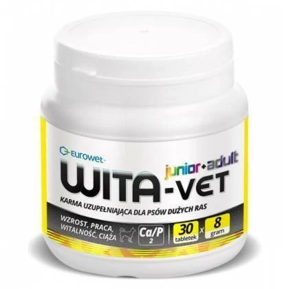WITA-VET JUNIOR+ADULT Ca/P 2 8g 30 Tab. 1 WITA-VET JUNIOR+ADULT Ca/P 2 8g 30 Tab.